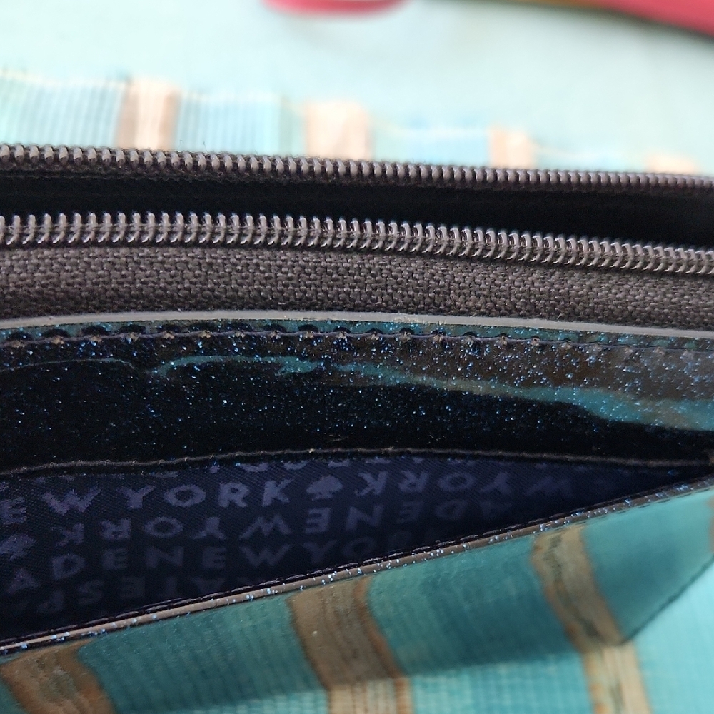 Kate Spade Black Glitter Wallet - Picture 3 of 4